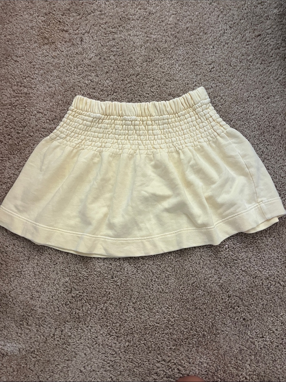 Aerie Butter Yellow Mini Skirt